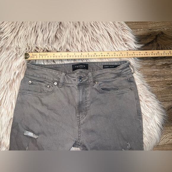 PACSUN women’s grey distressed skinniest jeans - Picture 7 of 10